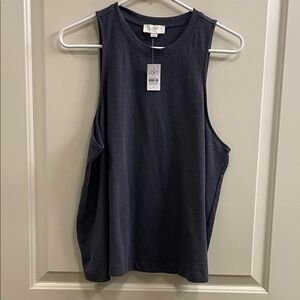 Cotton On Women's Charcoal Muscle Tee